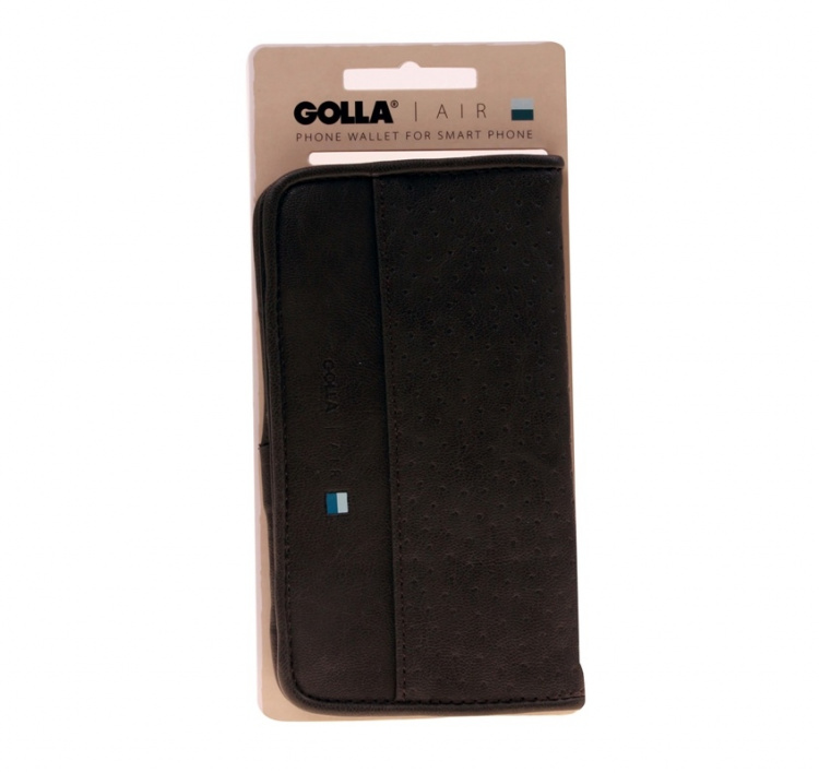 Golla hone Wallet Air for Sam sung Galaxy S5, Dark Blue/Dark