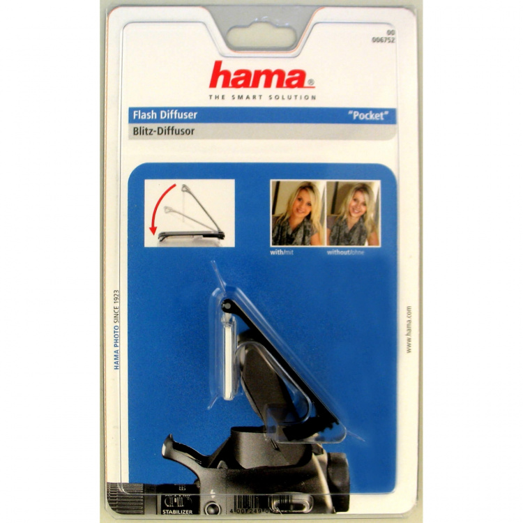 Hama Blixtdiffuser Pocket För inbyggd blixt