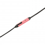 Hama Hörlur Shiny In-Ear Mic Silver Rosa