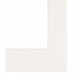 Hama um Passepartout, Smooth White, 30 x 40 cm