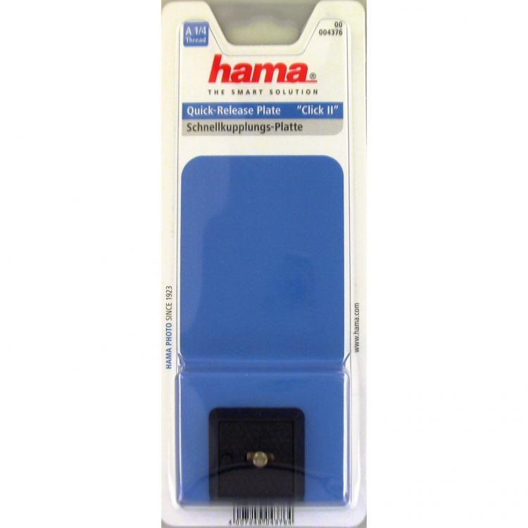 Hama Quick Release Plate Click II, Photo/Video Hama Quick Release Plate Click II, Photo/Video