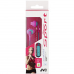 JVC Headphone ENR15 Sport Mic In-Ear Pink