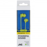 JVC Headphone FR15 Mic In-Ear Green JVC Headphone FR15 Mic In-Ear Green