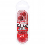JVC Headphone FR6 Gumy Plus Mic Red