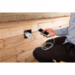 KIT PLATINUM charger 220V 2xUSB 3.4A Rosegold