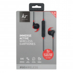 KitSound Immerse Active ANC Wireless Headphones Red KitSound Immerse Active ANC Wireless Headphones Red