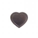 Gear Finger ring heart silver with stand function
