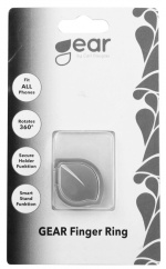 Gear Finger ring leaf rose with stand function