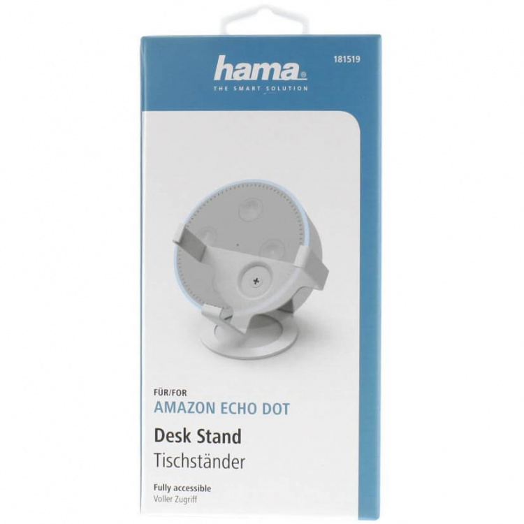 Hama Desk Stand Amazon Echo Dot White Hama Desk Stand Amazon Echo Dot White