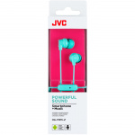 JVC Headphone FR15 Remote Mic Mint Blue JVC Headphone FR15 Remote Mic Mint Blue