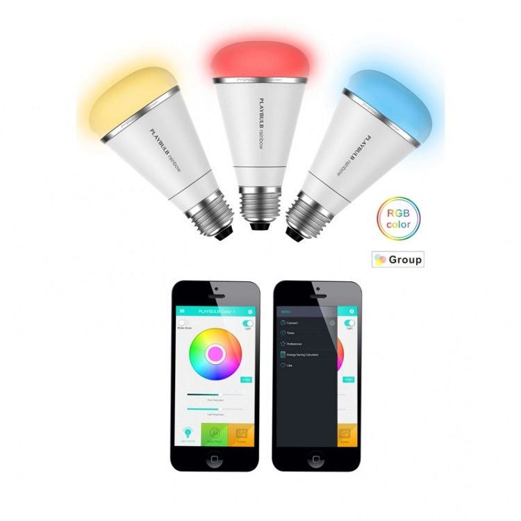 MiPow Playbulb Rainbow RGB BT 600lumen 10W E27