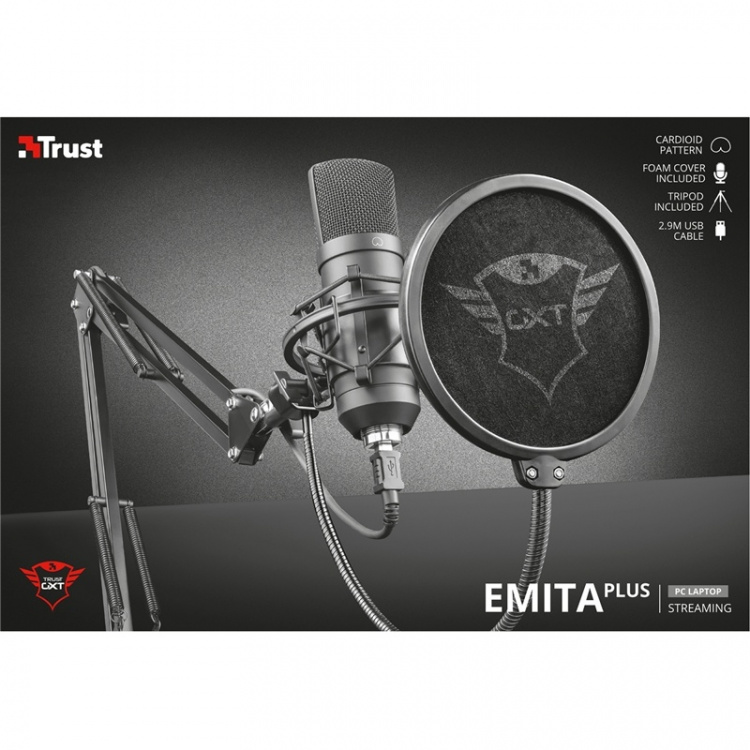 Trust GXT 252+ Emita Plus Stream Mic