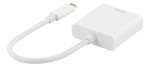 DELTACO USB-C to HDMI adapter, 4096x2160 30Hz, white DELTACO USB-C to HDMI adapter, 4096x2160 30Hz, white