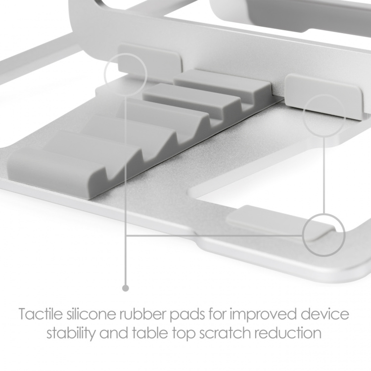 Desire2 View 6 Level Portable Stand for Laptops Portable Laptop Stand Desire2 View 6 Level Portable Stand for Laptops Portable Laptop Stand
