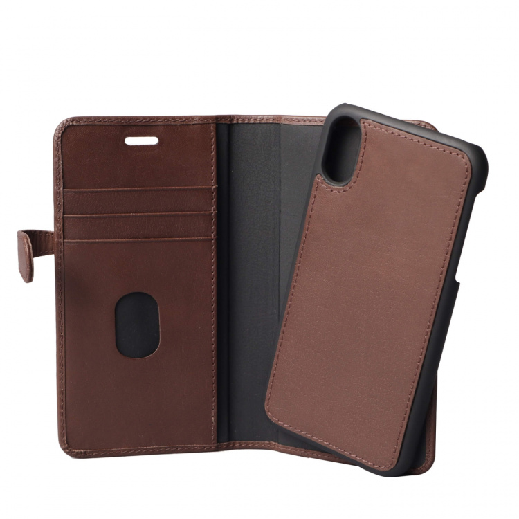 Buffalo Wallet Case Brown - iPhone XR