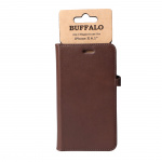 Buffalo Wallet Case Brown - iPhone XR