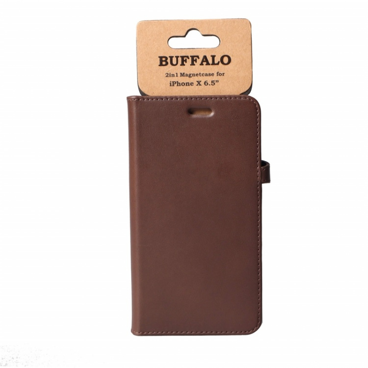 Buffalo Wallet Case Brown - iPhone XS Max Buffalo Wallet Case Brown - iPhone XS Max