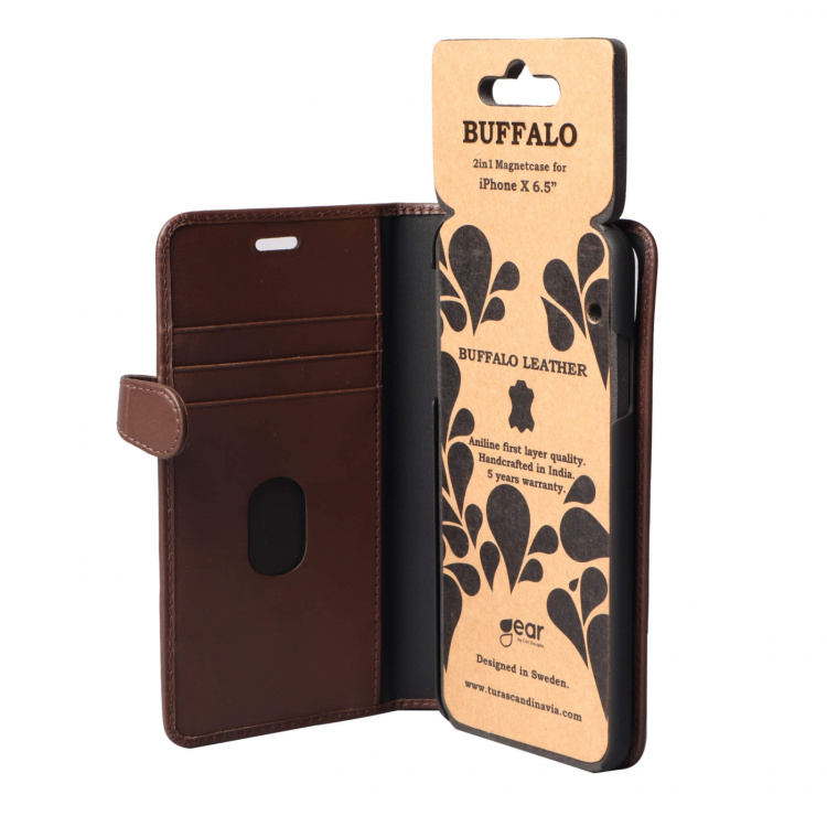 Buffalo Wallet Case Brown - iPhone XS Max Buffalo Wallet Case Brown - iPhone XS Max