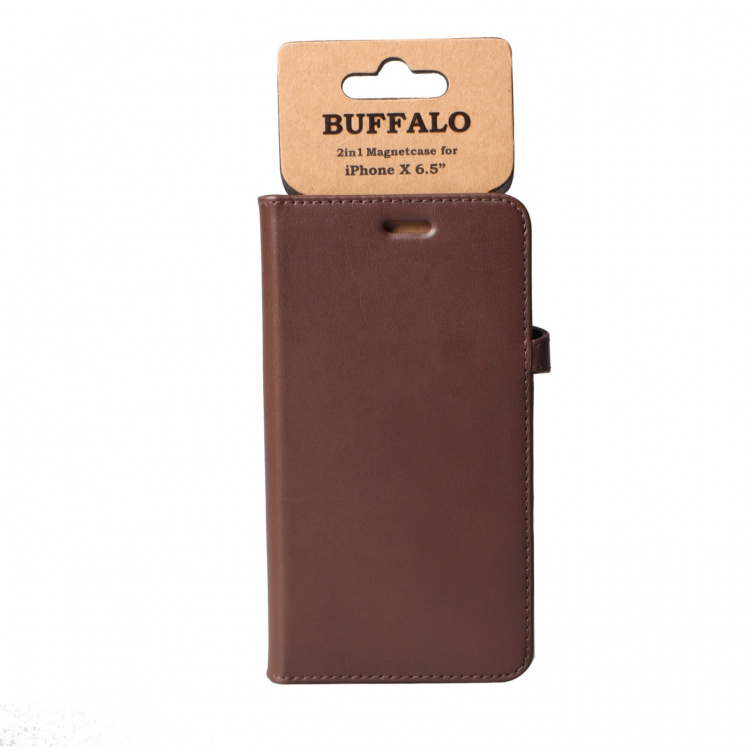 Buffalo Wallet Case Brown - iPhone XS Max Buffalo Wallet Case Brown - iPhone XS Max