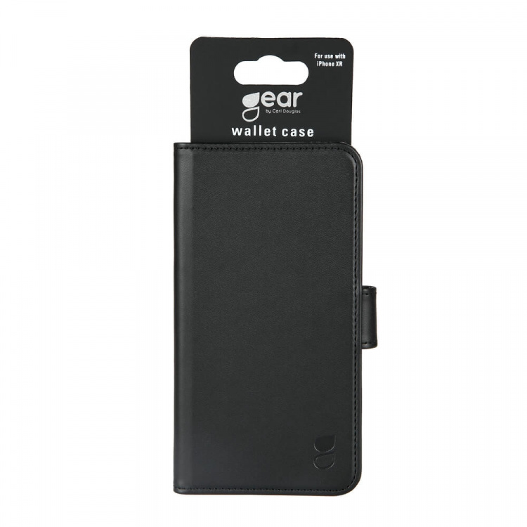 Gear Wallet Case Black - iPhone XR
