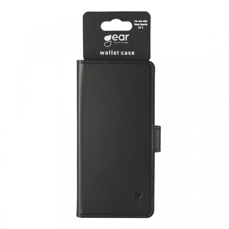 Gear Wallet Case Black - Sony XZ3