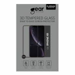 Gear Screen Protector 3D Platinum Curved Glass Black Frame - iPhone XR / 11 Gear Screen Protector 3D Platinum Curved Glass Black Frame - iPhone XR / 11