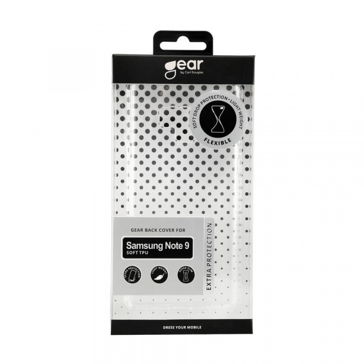 Gear Phone Case TPU Transparent - Samsung Note 9