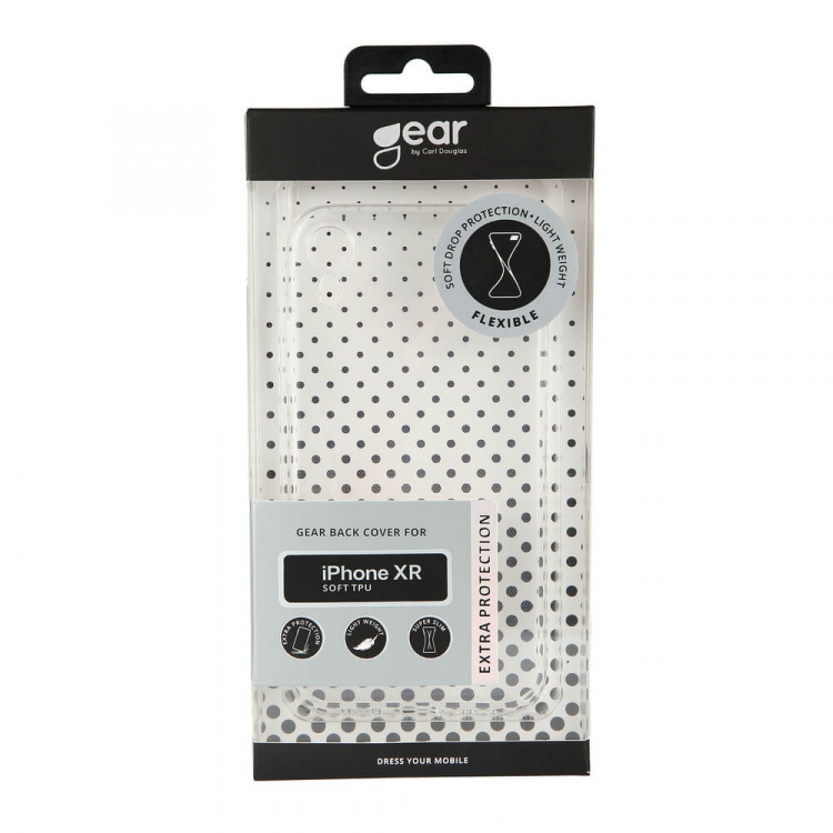 Gear Phone Case TPU Transparent - iPhone XR