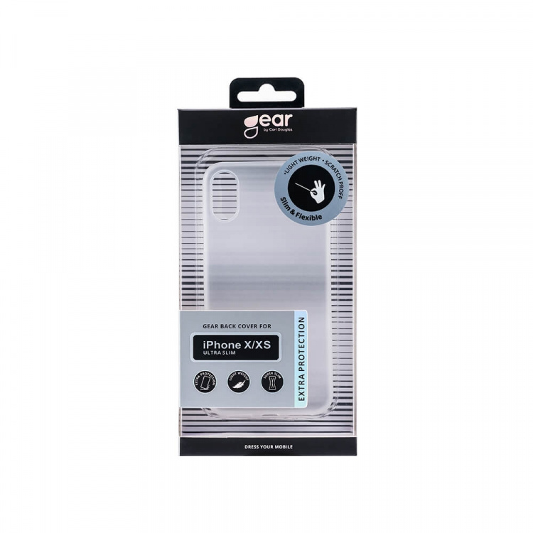 Gear Phone Case Ultra Slim White - iPhone X/XS Gear Phone Case Ultra Slim White - iPhone X/XS