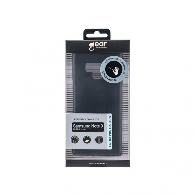 Gear Phone Case Ultra Slim Black - Samsung Note 9
