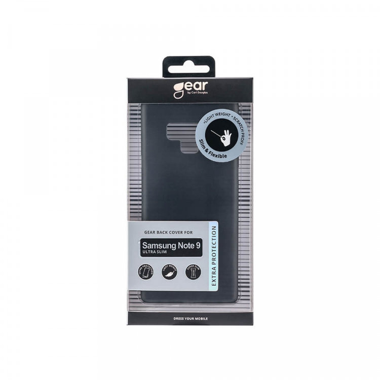 Gear Phone Case Ultra Slim Black - Samsung Note 9