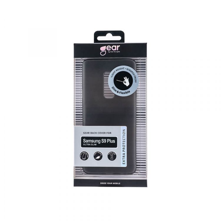 Gear Phone Case Ultra Slim Black - Samsung S9 Plus Gear Phone Case Ultra Slim Black - Samsung S9 Plus