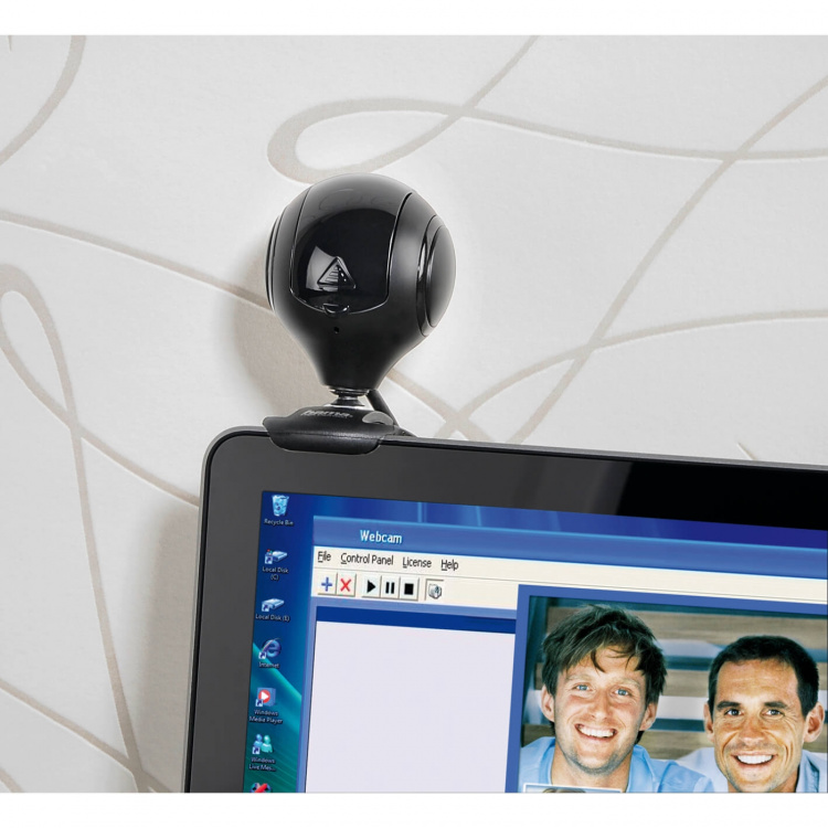 Hama Webcam HD Spy Protection 16:9 Svart