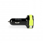 Sweex Car Charger 3-Outputs 6 A 2x USB / Micro USB Black/Green Sweex Car Charger 3-Outputs 6 A 2x USB / Micro USB Black/Green