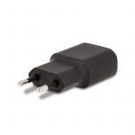 Forever wall charger, USB port, 1A, black