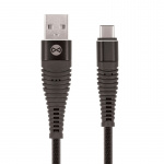 Forever Shark - USB type-C cable, black Forever Shark - USB type-C cable, black
