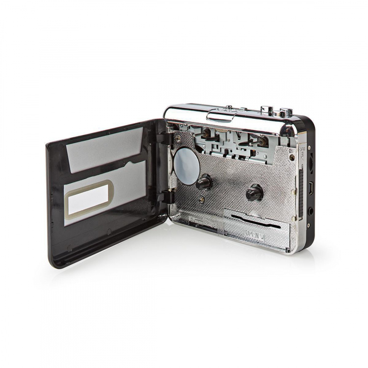 Nedis Cassette Converter | Portable | Accessories: USB-Cable | Battery Powered / USB Powered Nedis Cassette Converter | Portable | Accessories: USB-Cable | Battery Powered / USB Powered