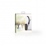 Nedis On-Ear Wired Headphones | 3.5 mm | Cable length: 1.20 m | Black