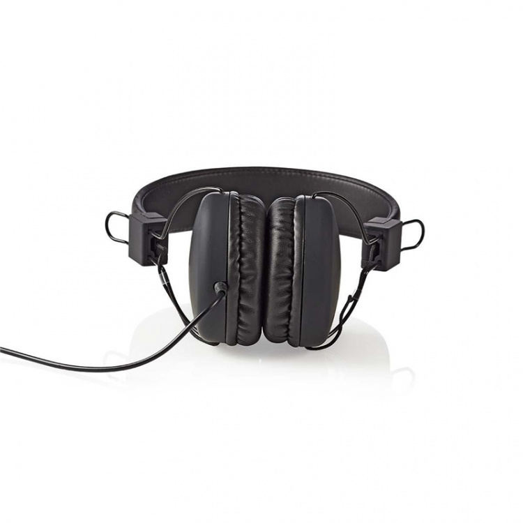 Nedis On-Ear Wired Headphones | 3.5 mm | Cable length: 1.20 m | Black