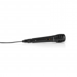 Nedis Wired Microphone | Cardioid | Detachable Cable | 5.00 m | 80 Hz - 12 kHz | 600 Ohm | -75 dB | On/Off switch | Travel case included | ABS / Aluminium | Black Nedis Wired Microphone | Cardioid | Detachable Cable | 5.00 m | 80 Hz - 12 kHz | 600 Ohm | -75 dB | On/Off switch | Travel case included | ABS / Aluminium | Black