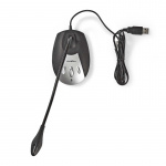 Nedis Microphone | Used for: Desktop / Notebook | Wired | USB-A Male | On/Off switch | Headphone output
