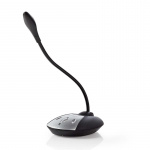Nedis Microphone | Used for: Desktop / Notebook | Wired | USB-A Male | On/Off switch | Headphone output