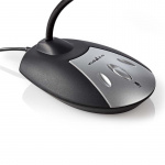 Nedis Microphone | Used for: Desktop / Notebook | Wired | USB-A Male | On/Off switch | Headphone output