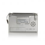 Nedis World Receiver Radio | Portable Design | AM / FM / SW | Battery Powered / Mains Powered | Digital | 1.5 W | Headphone output | Alarm clock | Sleep timer | Grey Nedis World Receiver Radio | Portable Design | AM / FM / SW | Battery Powered / Mains Powered | Digital | 1.5 W | Headphone output | Alarm clock | Sleep timer | Grey