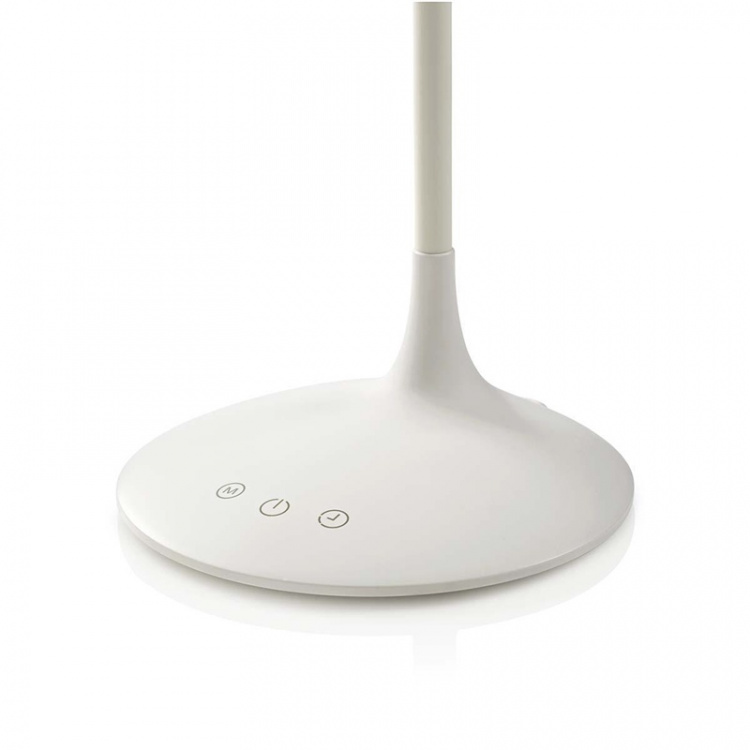Nedis LED Desk Lamp | Dimmable | 250 lm | Rechargeable | Touch Function | White Nedis LED Desk Lamp | Dimmable | 250 lm | Rechargeable | Touch Function | White