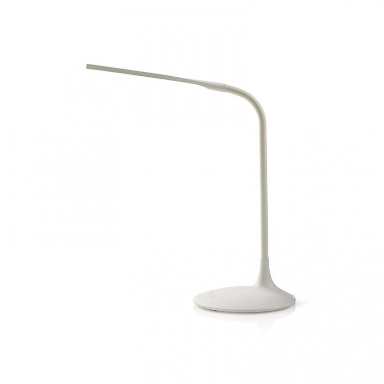 Nedis LED Desk Lamp | Dimmable | 250 lm | Rechargeable | Touch Function | White Nedis LED Desk Lamp | Dimmable | 250 lm | Rechargeable | Touch Function | White