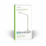 Nedis LED Desk Lamp | Dimmable | 250 lm | Rechargeable | Touch Function | White Nedis LED Desk Lamp | Dimmable | 250 lm | Rechargeable | Touch Function | White