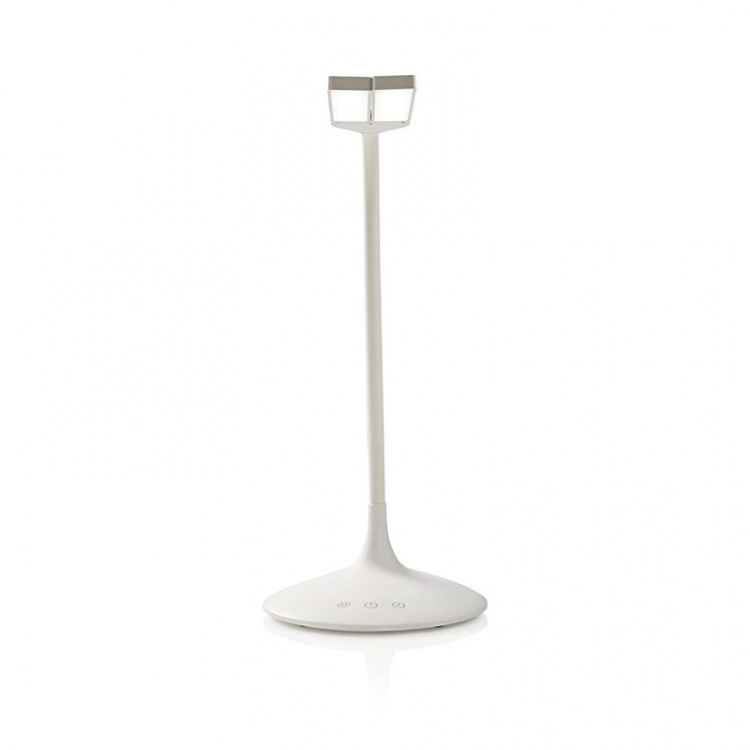 Nedis LED Desk Lamp | Dimmable | 280 lm | Rechargeable | Touch Function | White