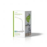 Nedis LED Desk Lamp | Dimmable | 280 lm | Rechargeable | Touch Function | White