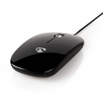 Nedis Mouse | Wired | 1000 dpi | Number of buttons: 3 | Both Handed Nedis Mouse | Wired | 1000 dpi | Number of buttons: 3 | Both Handed